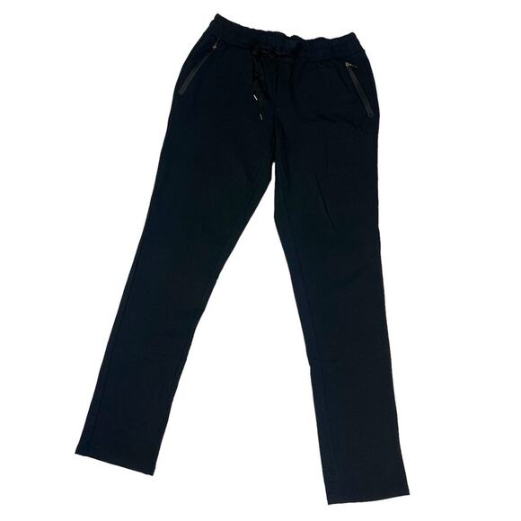 J. Jill Fit Slim Leg Jogger Midrise Drawstring Modal Blend Casual Women XS Black - Picture 1 of 12
